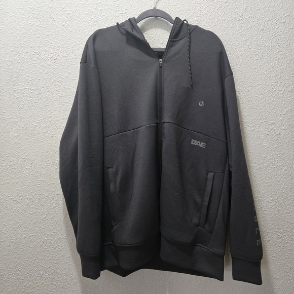 American Eagle Outfitters Charcoal Zip-Up Sweater - Picture 1 of 1